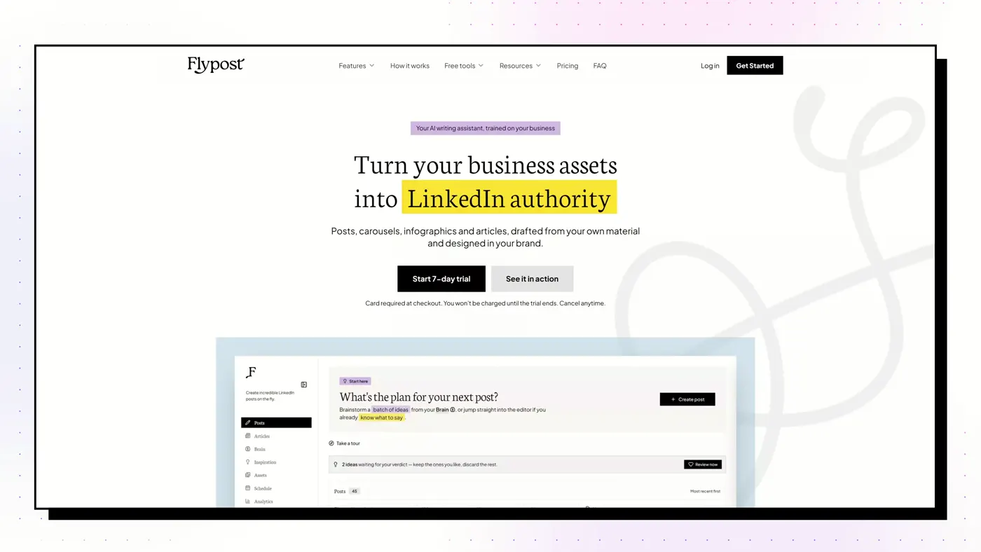 Flypost website, October 2026